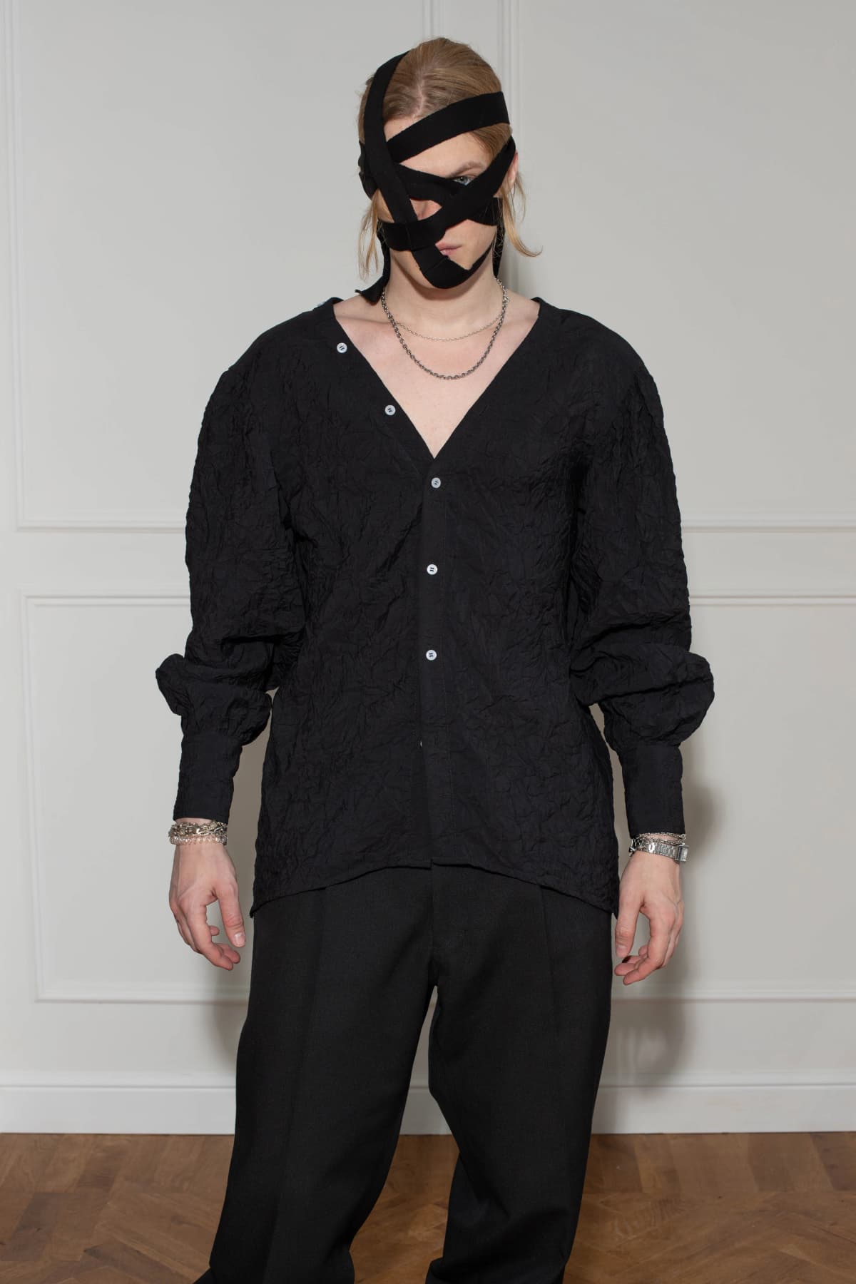 Split cardigan-shirt 2