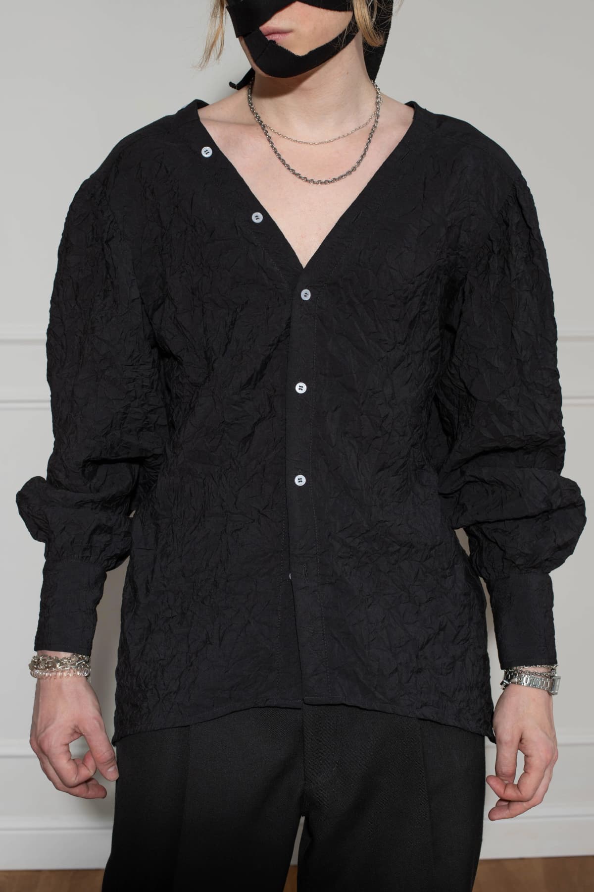 Split cardigan-shirt 3