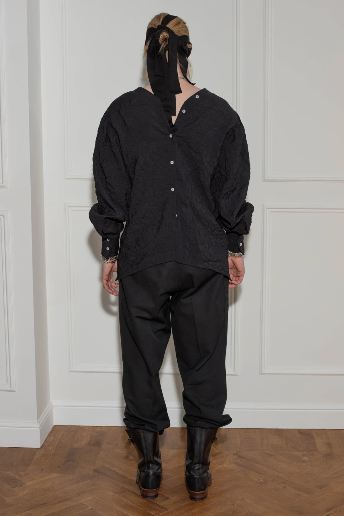 Split cardigan-shirt 4